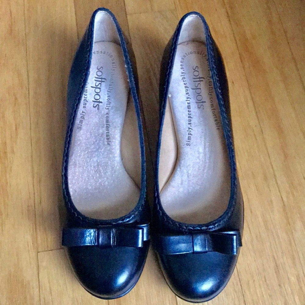 New Softspots Black Heels